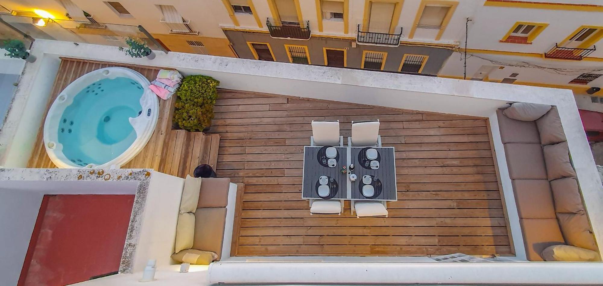 Penthouse With Jacuzzi, And Garaje Grupo Ac Gestion Apartamento Cádis Exterior foto