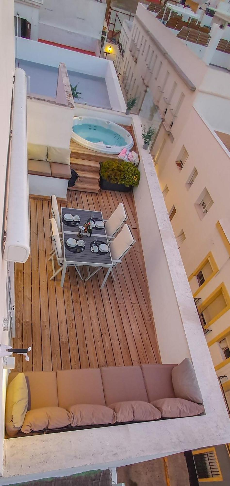 Penthouse With Jacuzzi, And Garaje Grupo Ac Gestion Apartamento Cádis Exterior foto