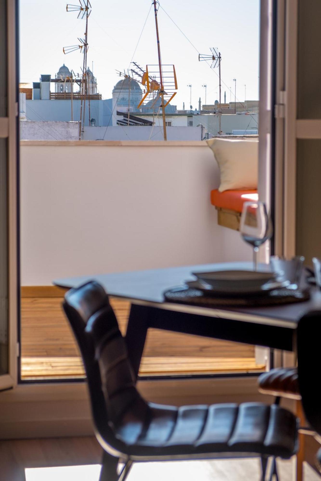 Penthouse With Jacuzzi, And Garaje Grupo Ac Gestion Apartamento Cádis Exterior foto